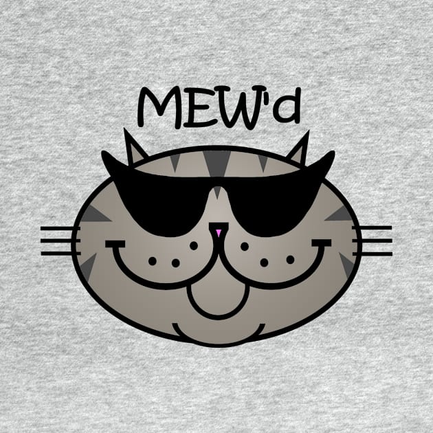 MEW'd - Cool Grey Tabby by RawSunArt